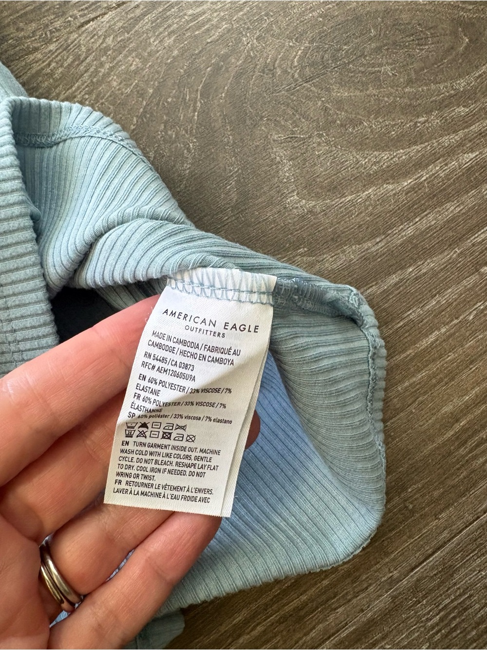 American Eagle Ribbed Tank - Size Small NEW! - Picture 4 of 5